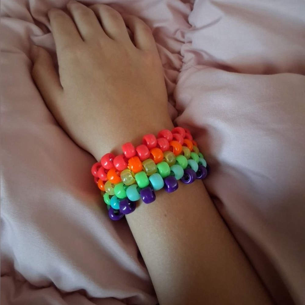 Colorful Kandi Cuff